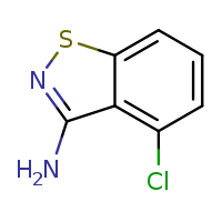 4-chloro-1,2-benzothiazol-3-amine