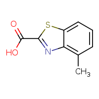 4-methyl-1,3-benzothiazole-2-carboxylic acid