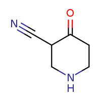 4-oxopiperidine-3-carbonitrile