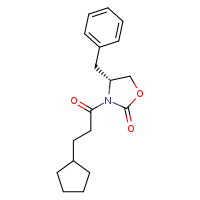(4R)-4-benzyl-3-(3-cyclopentylpropanoyl)-1,3-oxazolidin-2-one
