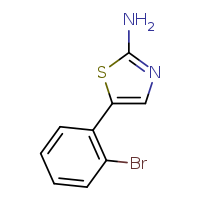 5-(2-bromophenyl)-1,3-thiazol-2-amine