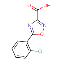 5-(2-chlorophenyl)-1,2,4-oxadiazole-3-carboxylic acid