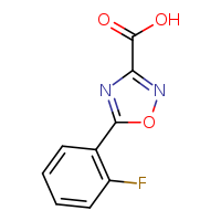 5-(2-fluorophenyl)-1,2,4-oxadiazole-3-carboxylic acid