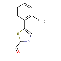 5-(2-methylphenyl)-1,3-thiazole-2-carbaldehyde