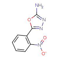 5-(2-nitrophenyl)-1,3,4-oxadiazol-2-amine