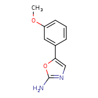 5-(3-methoxyphenyl)-1,3-oxazol-2-amine