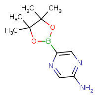 5-(4,4,5,5-tetramethyl-1,3,2-dioxaborolan-2-yl)pyrazin-2-amine
