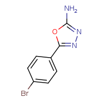 5-(4-bromophenyl)-1,3,4-oxadiazol-2-amine