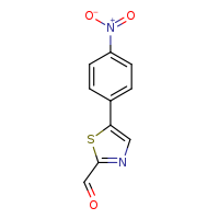 5-(4-nitrophenyl)-1,3-thiazole-2-carbaldehyde