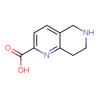 5,6,7,8-tetrahydro-1,6-naphthyridine-2-carboxylic acid