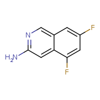 5,7-difluoroisoquinolin-3-amine