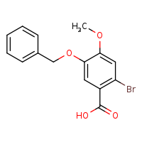 5-(benzyloxy)-2-bromo-4-methoxybenzoic acid