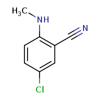 5-chloro-2-(methylamino)benzonitrile