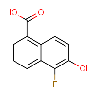 5-fluoro-6-hydroxynaphthalene-1-carboxylic acid