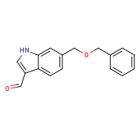 6-[(benzyloxy)methyl]-1H-indole-3-carbaldehyde