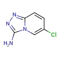 6-chloro-[1,2,4]triazolo[4,3-a]pyridin-3-amine