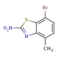 7-bromo-4-methyl-1,3-benzothiazol-2-amine