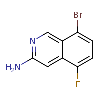 8-bromo-5-fluoroisoquinolin-3-amine