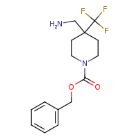 benzyl 4-(aminomethyl)-4-(trifluoromethyl)piperidine-1-carboxylate