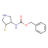 benzyl N-(4-fluoropyrrolidin-3-yl)carbamate