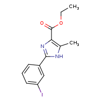 ethyl 2-(3-iodophenyl)-5-methyl-1H-imidazole-4-carboxylate