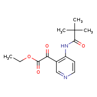 ethyl 2-[4-(2,2-dimethylpropanamido)pyridin-3-yl]-2-oxoacetate