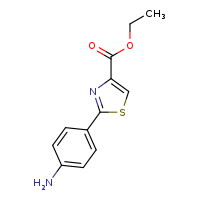 ethyl 2-(4-aminophenyl)-1,3-thiazole-4-carboxylate