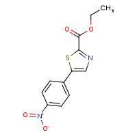 ethyl 5-(4-nitrophenyl)-1,3-thiazole-2-carboxylate