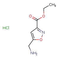 ethyl 5-(aminomethyl)-1,2-oxazole-3-carboxylate hydrochloride