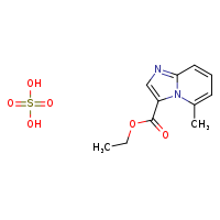 ethyl 5-methylimidazo[1,2-a]pyridine-3-carboxylate; sulfuric acid