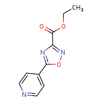 ethyl 5-(pyridin-4-yl)-1,2,4-oxadiazole-3-carboxylate