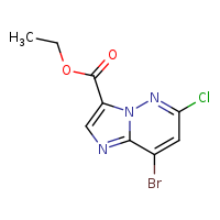 ethyl 8-bromo-6-chloroimidazo[1,2-b]pyridazine-3-carboxylate