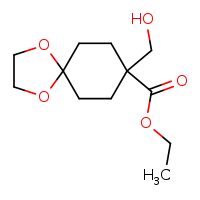 ethyl 8-(hydroxymethyl)-1,4-dioxaspiro[4.5]decane-8-carboxylate