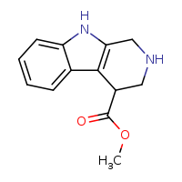 methyl 1H,2H,3H,4H,9H-pyrido[3,4-b]indole-4-carboxylate
