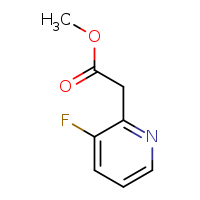methyl 2-(3-fluoropyridin-2-yl)acetate