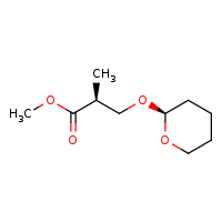 methyl (2S)-2-methyl-3-[(2S)-oxan-2-yloxy]propanoate