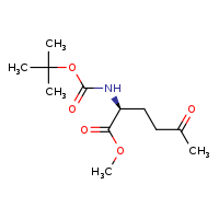 methyl (2S)-2-[(tert-butoxycarbonyl)amino]-5-oxohexanoate