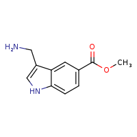methyl 3-(aminomethyl)-1H-indole-5-carboxylate