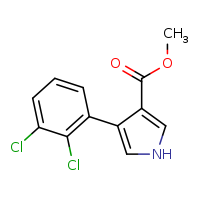 methyl 4-(2,3-dichlorophenyl)-1H-pyrrole-3-carboxylate