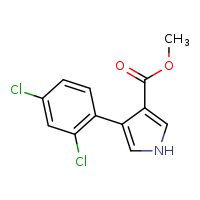 methyl 4-(2,4-dichlorophenyl)-1H-pyrrole-3-carboxylate