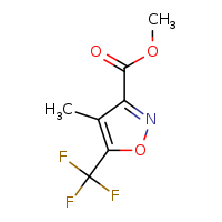 methyl 4-methyl-5-(trifluoromethyl)-1,2-oxazole-3-carboxylate