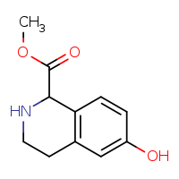 methyl 6-hydroxy-1,2,3,4-tetrahydroisoquinoline-1-carboxylate