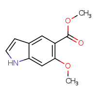 methyl 6-methoxy-1H-indole-5-carboxylate