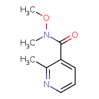 N-methoxy-N,2-dimethylpyridine-3-carboxamide