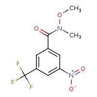 N-methoxy-N-methyl-3-nitro-5-(trifluoromethyl)benzamide