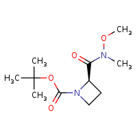 tert-butyl (2R)-2-[methoxy(methyl)carbamoyl]azetidine-1-carboxylate