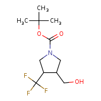 tert-butyl 3-(hydroxymethyl)-4-(trifluoromethyl)pyrrolidine-1-carboxylate