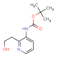 tert-butyl N-[2-(2-hydroxyethyl)pyridin-3-yl]carbamate