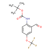 tert-butyl N-[2-formyl-4-(trifluoromethoxy)phenyl]carbamate