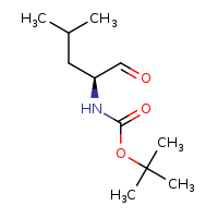 tert-butyl N-[(2S)-4-methyl-1-oxopentan-2-yl]carbamate